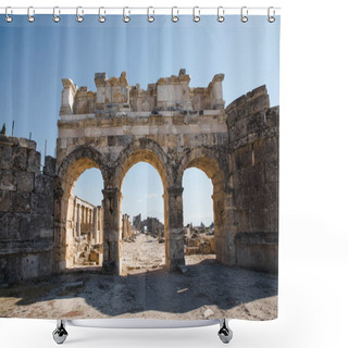 Personality  Ancient Architecture Shower Curtains