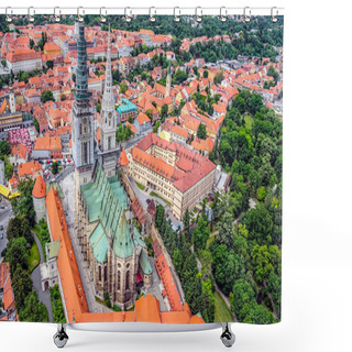 Personality  Zagreb Cathedral Shower Curtains