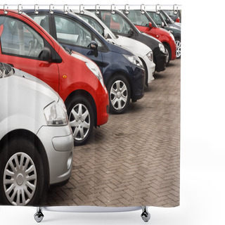 Personality  Used Car Sales Shower Curtains