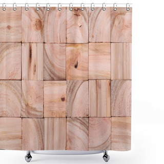 Personality  Cubes Shower Curtains