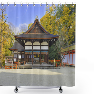 Personality  Shimogamo Shrine, Kyoto Japan Shower Curtains