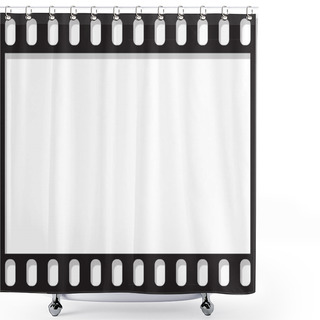 Personality  FILM FRAME Shower Curtains