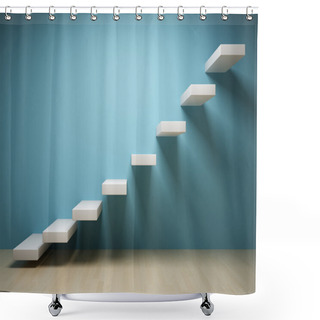 Personality  Abstract Stairs Shower Curtains