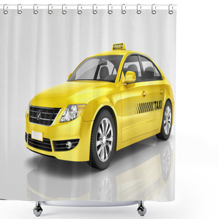 Personality  Comtemporary Car Elegance Shower Curtains