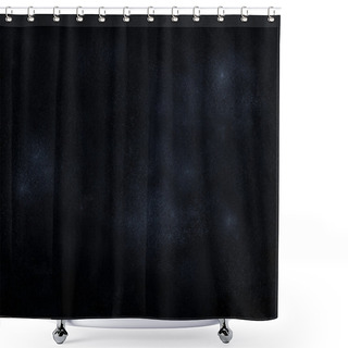 Personality  Deep Space Nebula Shower Curtains