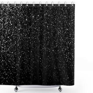 Personality  Grainy Texture Vector. Shower Curtains