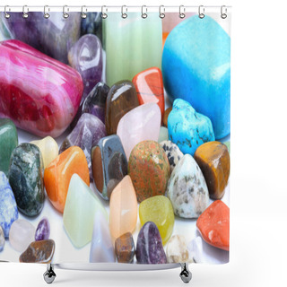 Personality  Gemstones Shower Curtains