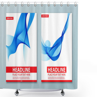 Personality  Modern Corporate Design For Brochure  Shower Curtains