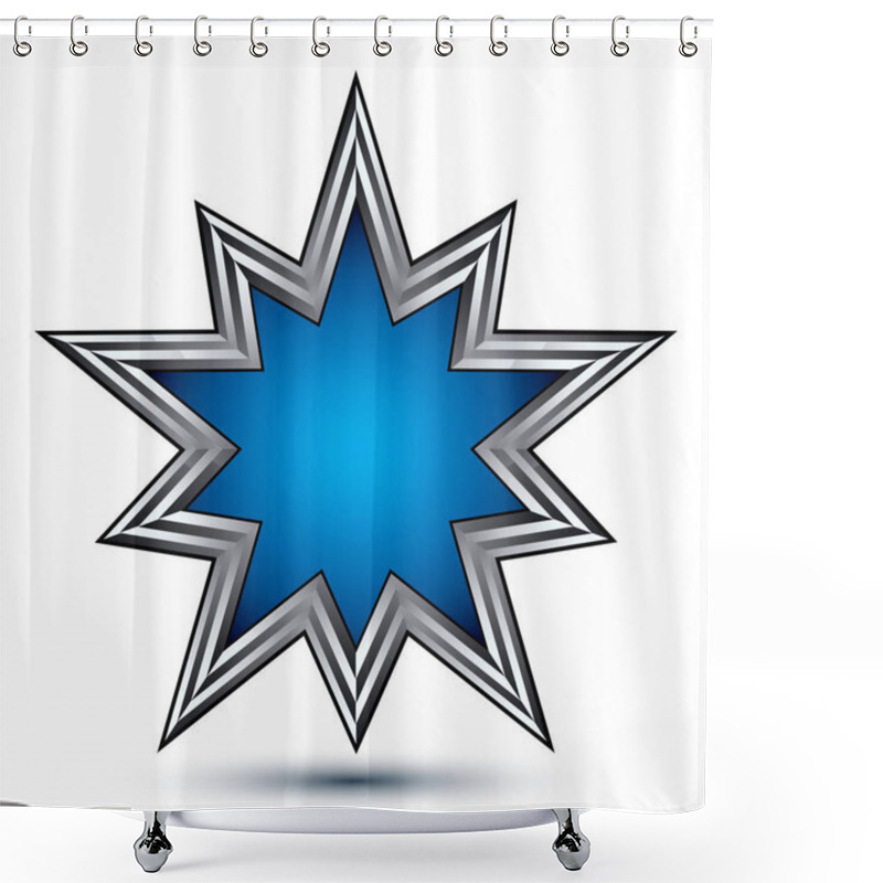 Personality  Star Symbol Insignia Icon Shower Curtains