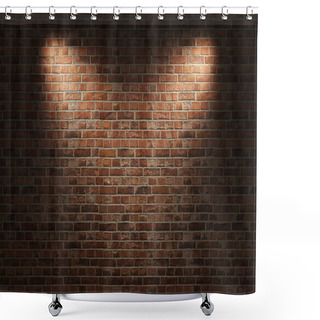Personality  Brick Wall Shower Curtains