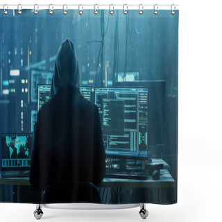 Personality  Dangerous Hooded Hacker Breaks Into Government Data Servers And  Shower Curtains