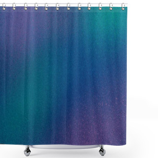 Personality  Grainy Violet, Blue And Magenta Gradient Texture. Dark Nothern Lights Sky Noise Stipple Background For Banners. Shower Curtains
