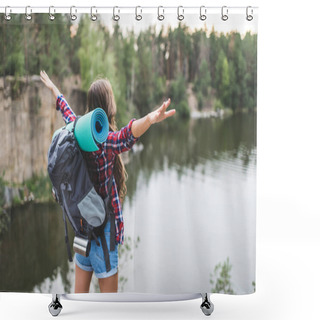Personality  Freedom Shower Curtains