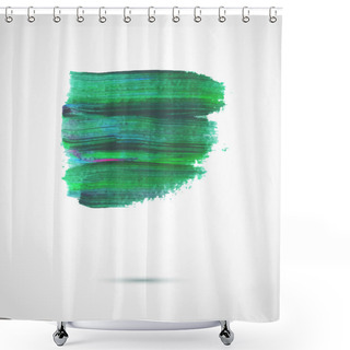 Personality  Colorful Abstract Vector Paint Banner. Shower Curtains