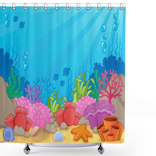 Personality  Coral Reef Theme Image 4 Shower Curtains