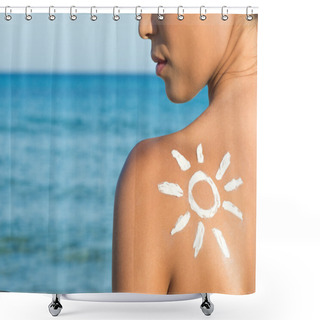 Personality  Sunbath Protection Shower Curtains