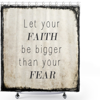 Personality  Inspirational Motivating Quote Shower Curtains