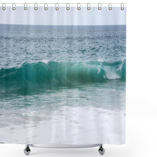 Personality  Pacific Ocean. Laguna Beach California View Of The Pacific Ocean With Waves And Tide. Ocean Views. Tide. Surfs Up. Ocean Blue.  Shower Curtains