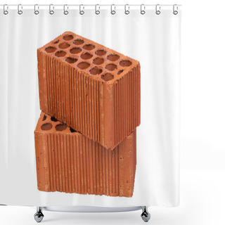 Personality  Construction Material A Brick Shower Curtains