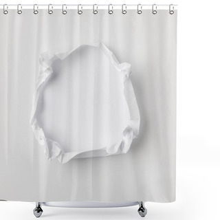 Personality  Paper Shower Curtains