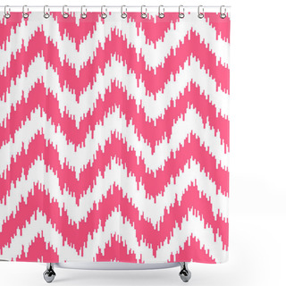 Personality  Herringbone Fabric Seamless Pattern Shower Curtains