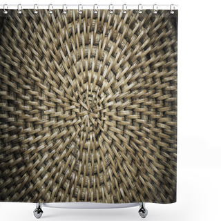 Personality  Weave Pattern, Texture Background Shower Curtains