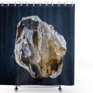 Personality  Close Up Of A Small Quartz Crystal  Shower Curtains