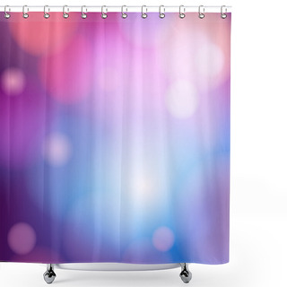 Personality  Background With Deep Light - Violet Shower Curtains
