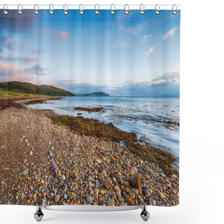 Personality  Machrie Bay On The Isle Of Arran In Scotland Shower Curtains