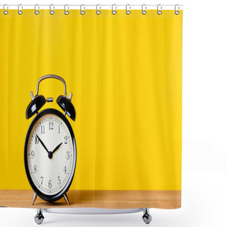 Personality  Small Alarm Clock Shower Curtains