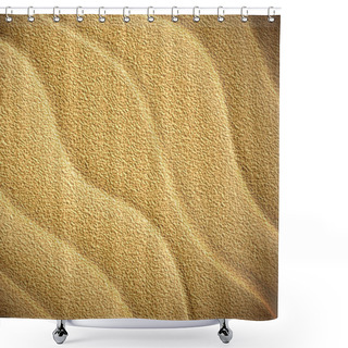 Personality  Texture Of Sand Shower Curtains