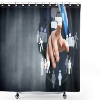 Personality  Computer Web Shower Curtains