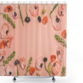 Personality   Valentine's Or Women' S Day Background Shower Curtains