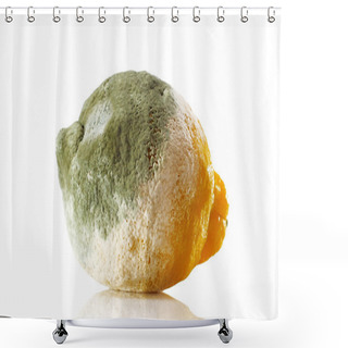 Personality  Rotten Lemon Covered With Mold Shower Curtains