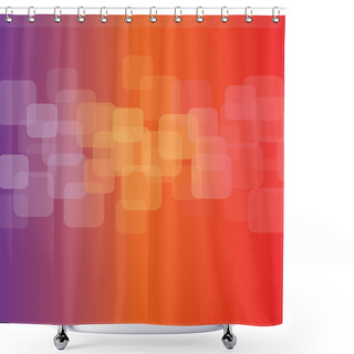 Personality  Colorful Squares Background Shower Curtains