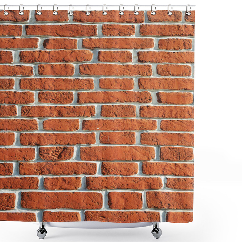 Personality  Brickwork Wall Shower Curtains