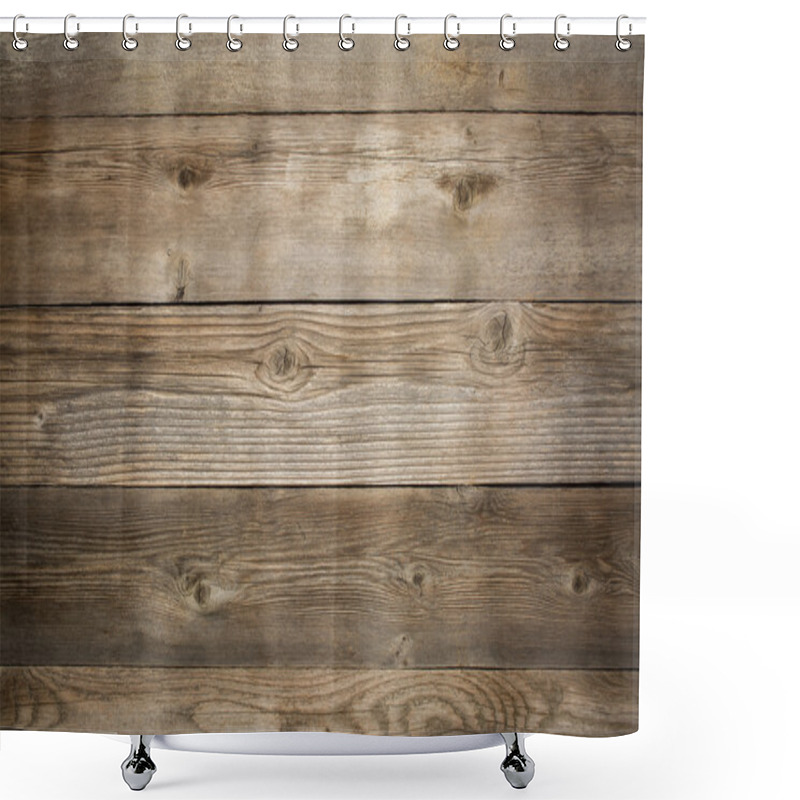 Personality  rustic weathered wood background  shower curtains