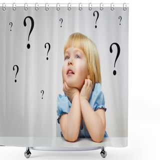 Personality  Beauty Child Shower Curtains