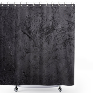 Personality  Black Slate Background  Shower Curtains