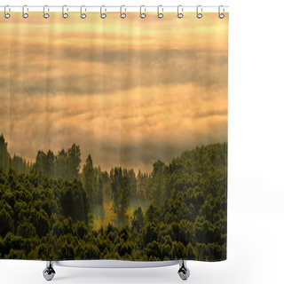 Personality  Summer In The Ural Mountains Is A Beautiful And Picturesque Time Shower Curtains