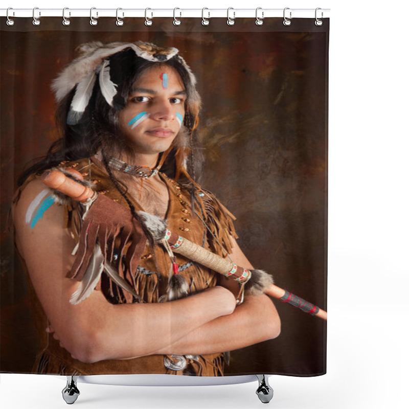 Personality  Young Indian Shower Curtains