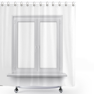 Personality  Window Shower Curtains