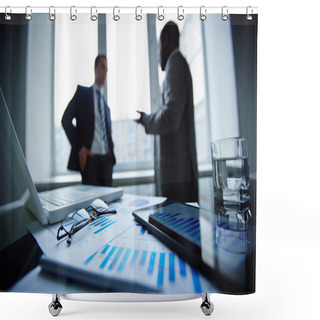 Personality  Office Objects Shower Curtains