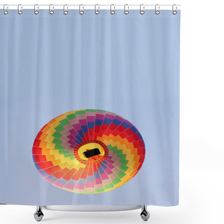Personality  Rainbow Hot Air Balloon Shower Curtains