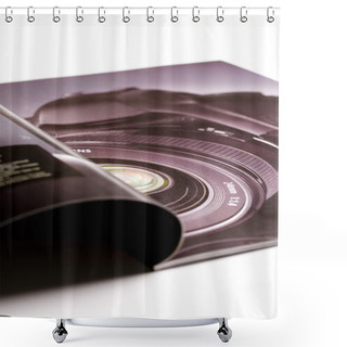 Personality  Magazine Shower Curtains