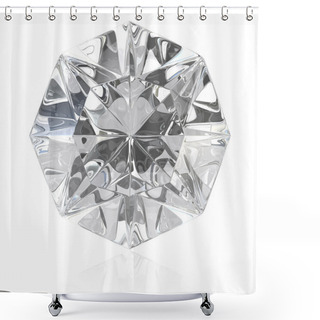 Personality  Single Cut Diamond Shower Curtains