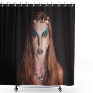 Personality  Mermaid Bright Idea Shower Curtains