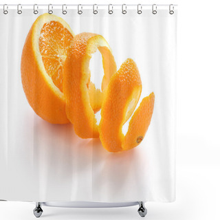 Personality  Orange Peel Shower Curtains