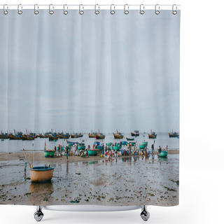 Personality  Fishermen Shower Curtains