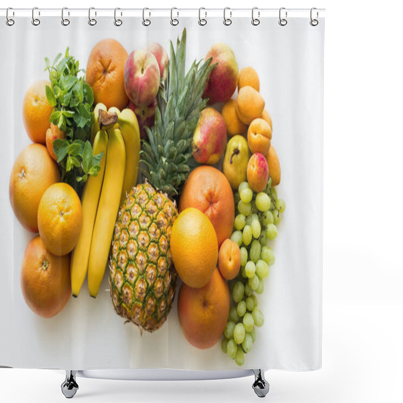 Personality   Fruit Background Shower Curtains